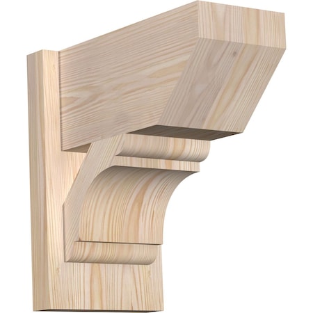 Ekena Millwork Olympic Slat Smooth Outlooker, Douglas Fir, 7 1/2"W x 14"D x 14"H OUT08X14X14OLY06SDF
